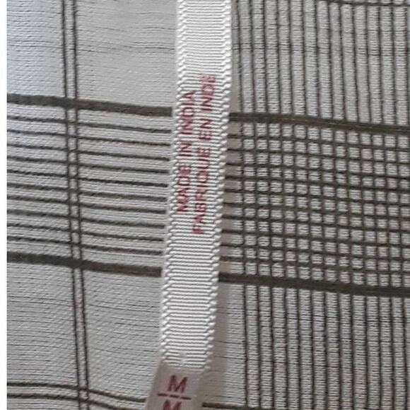 Free People Time Out Lace Tunic Ivory Eyelet V-Neck 3/4 Sleeves Medium - Picture 9 of 12